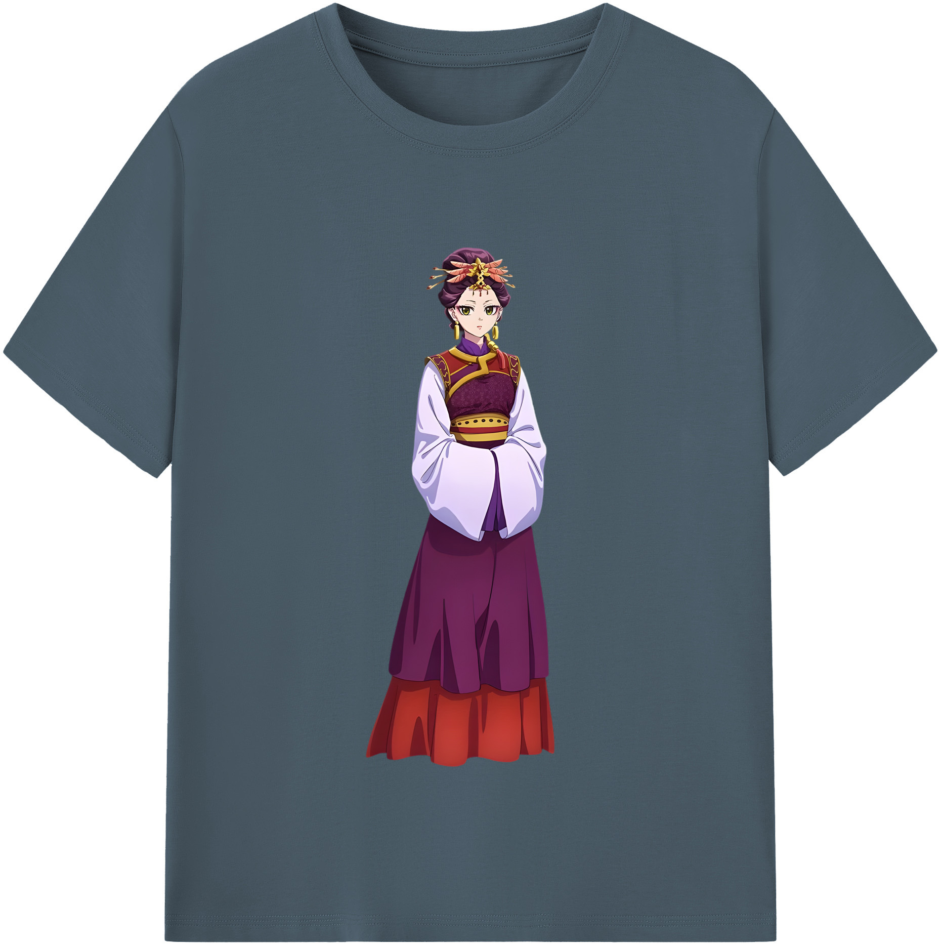 （画像用） 薬屋のひとりごと The Apothecary Diaries 綿100％半袖Tシャツ（フロントプリント）
